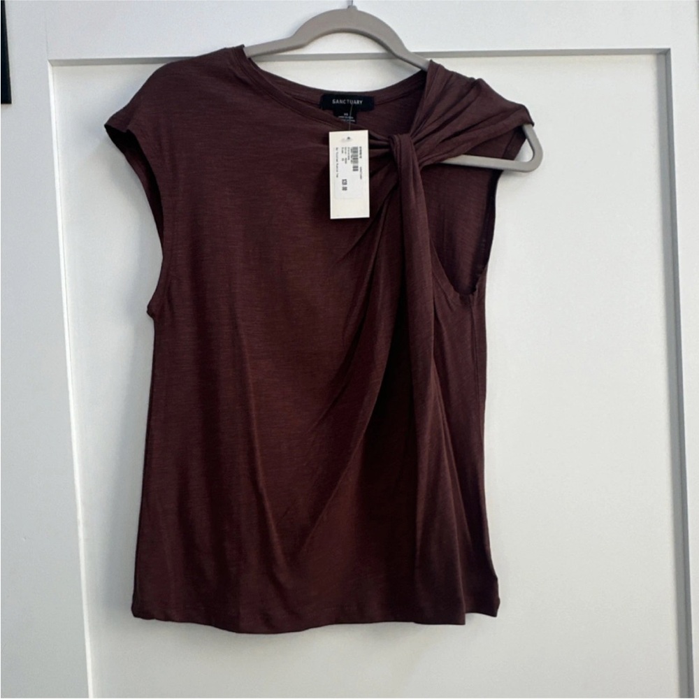 Sanctuary Rich Brown Women's Blouse